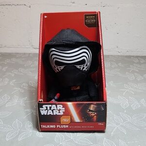 Star Wars The Force Awakens Kylo Ren Talking Plushie
